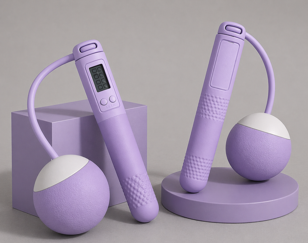 Smart Weighted Jump Rope with Electronic Counter
