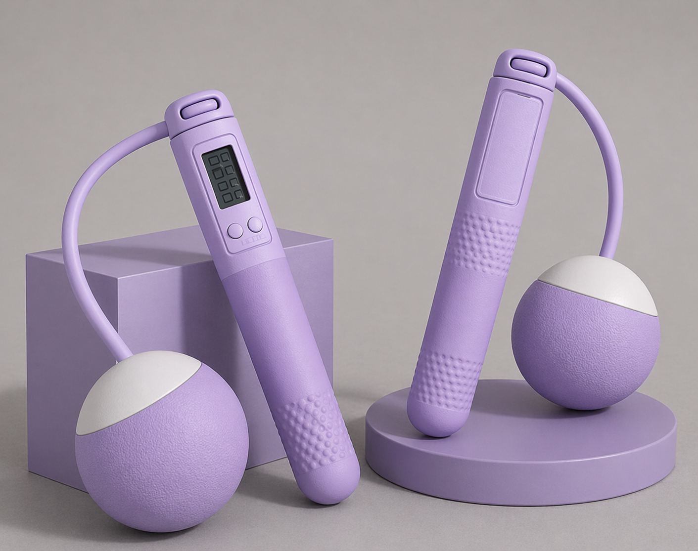 Smart Weighted Jump Rope with Electronic Counter